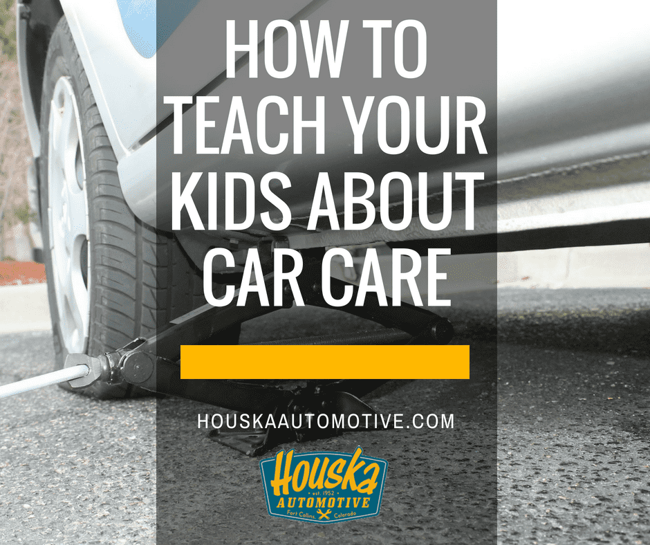 teach kids about car care