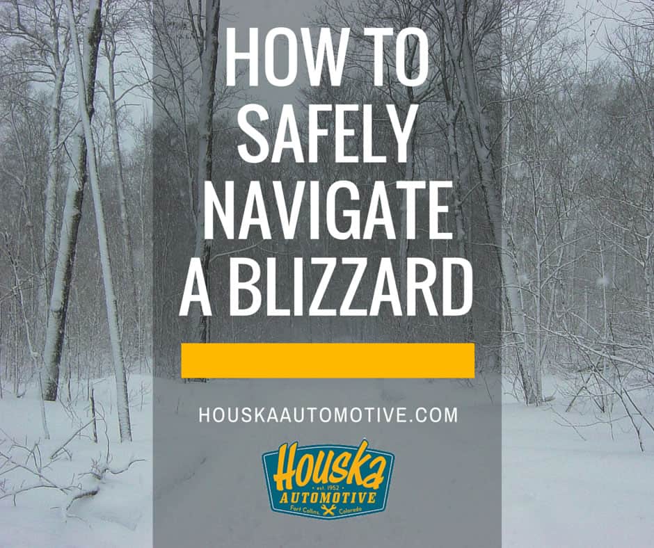 Snow Blizzard Navigation Guide by Houska Automotive in Fort Collins, CO