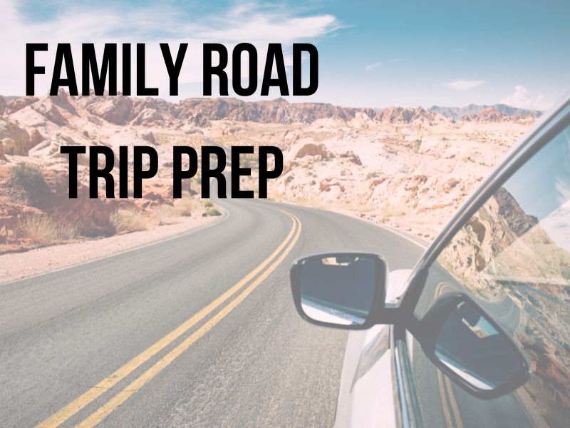 family road trip prep