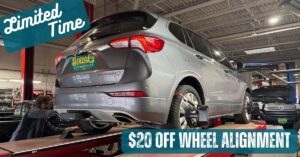 Coupon - $20 alignment